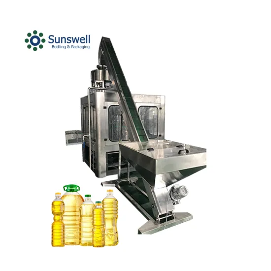Automatic Olive Oil Filling and Capping Machine