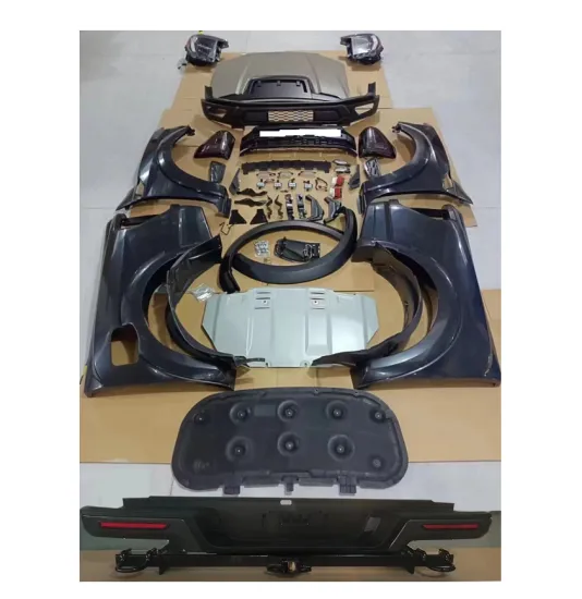 Car Conversion Facelift Bodykit for Ranger 2012-2021 T6 T7 T8 to F150 Gen3 Raptor Upgrade