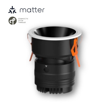 Jink 8e Matter Thread Smart Home Zoom Downlight 98 Color Warrior Black: Productinformatie en details