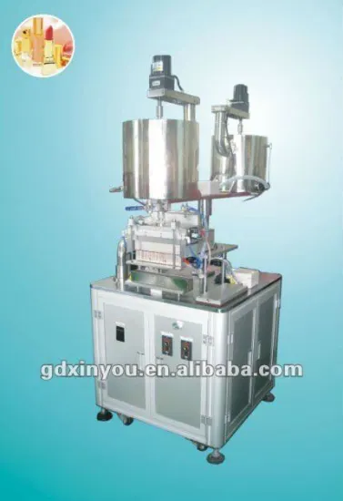 12 heads lipstick lip gloss filling machine (double hoppers)