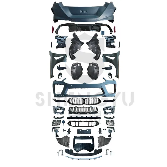 BMW 8 Series Coupe G14 G15 2019-On Body Kit - M8 Front Bumper Rear Lip Exhaust Pipe Side Skirt