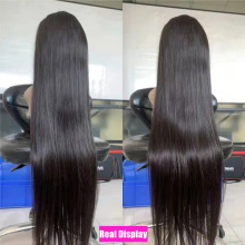 Haircut 7x7 Hd Peruvian Lace Front Wig Brazilian Swiss Girtina Lace Frontal Raster Porê Mirovan Ji Bo Jinên Reş