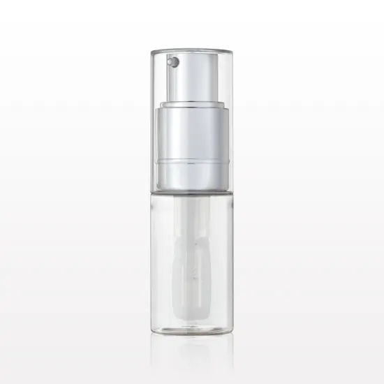Transparent Plastic Powder Spray Bottle