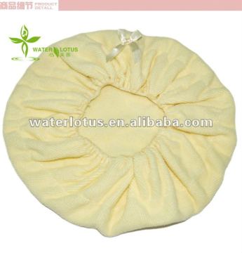 high absorbent microfiber head towel wrap with elastic for women sleeping