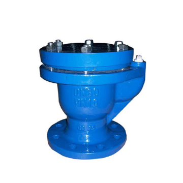 ductile iron single orifice air automatic flange release valve for water supply