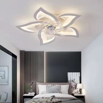 Retro Acrylic LED Ceiling Lamp for Living Room and Bedroom