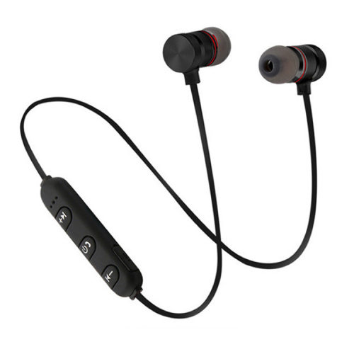 Wholesale silicon stereo sound neckband bluetooth earphone