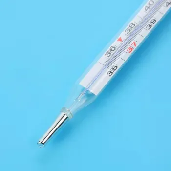 Medical mercury-free glass thermometer