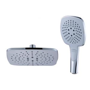 벽 걸이 강우량 회전 aquasource anti scald amazon 고압 놀라운 오버 헤드 샤워