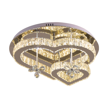 Modern Crystal LED Chandelier for Bedroom and Living Room