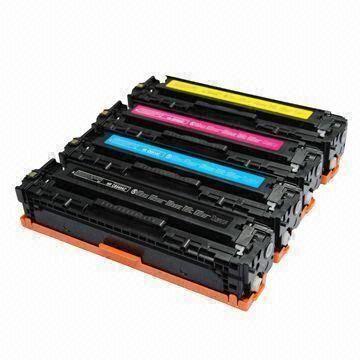 Compatible Color Toner Cartridges with OPC, Chip for HP, 2,200-page Yield