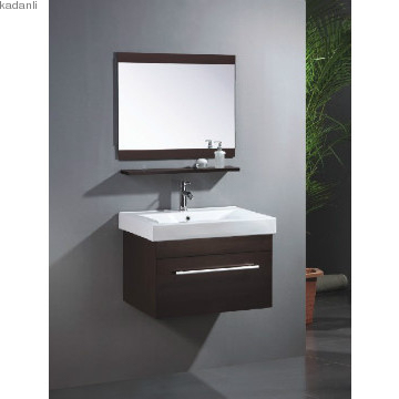 Wall-mounted cheap MDF bathroom cabinet,bathroom furniture