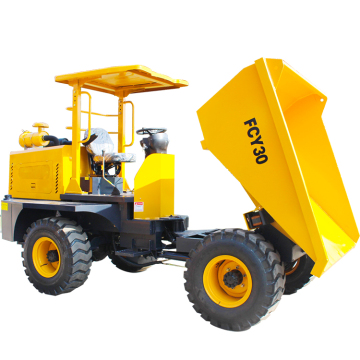 4WD Mini Müllkippe Trucks: Gelegter Dumper 3 Tonnen FCY30 4x4 Off Road Mulde Truck zum Verkauf