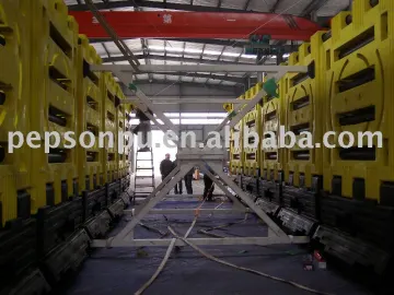 Custom Polyurethane Elastomer Cover for Large-sized Cast Steel Structures