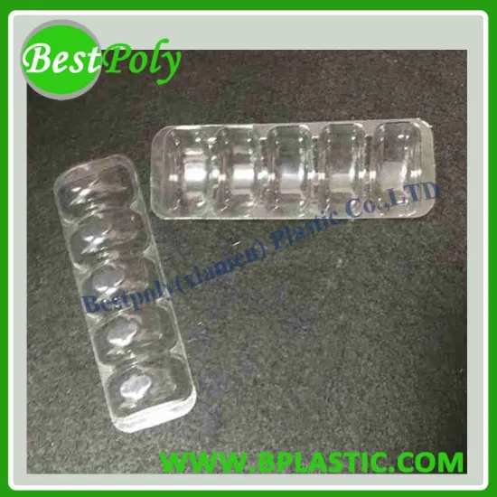 Clear plastic insert tray for 5PC macarons