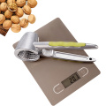 Aluminum Nutcracker with Four Nips Clamps Kitchen Tool Multi-Functional Nut Cracker Sheller Walnut Cracker Plier Opener Tool