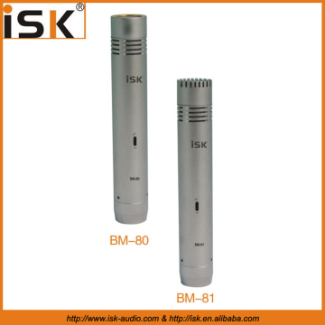 cardioid small diaphragm condenser microphone BM80/BM81
