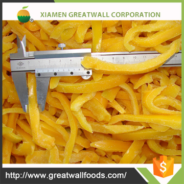 HACCP diced yellow pepper