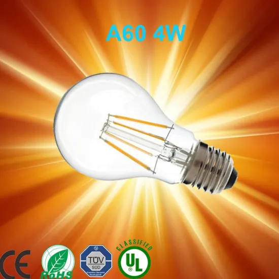 manufacturing company 2015 new products wholesale A60 LED Filament Bulb, Filament lamp,filament led light