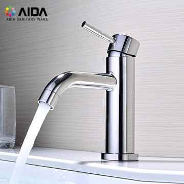 Hugasan ang mga faucet faucets nga adunay usa ka kuptanan nga 304 stainless steel