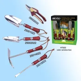 Stainless Steel Hand Tools Set, a Pruner in a Colour Display Box