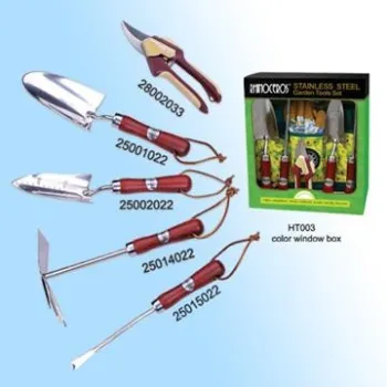 Stainless Steel Hand Tools Set, a Pruner in a Colour Display Box