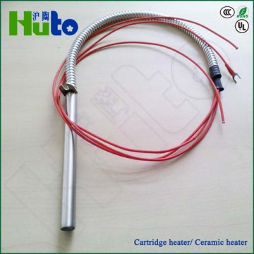 High temperature rod resistance cartridge heater