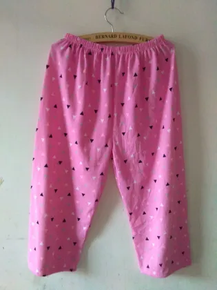 jersey fabric long pajamas with animated designs