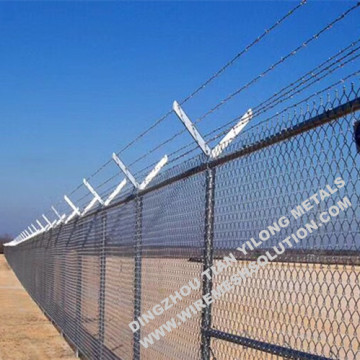 Galvanized Chain Link Fence Gate for Grassland