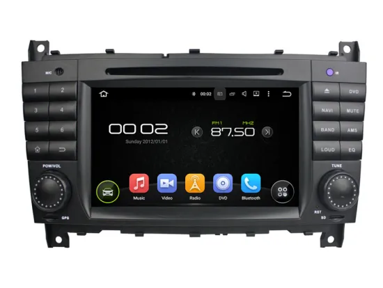 7.1 System for Benz C-Class W203 Car dvd player