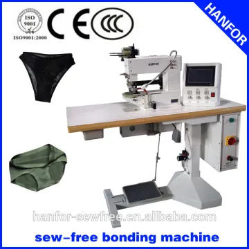 shanghai hanfor factory price hot sell seamless women boxer bonding edge machine