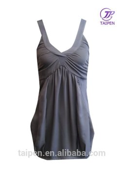 100% Cotton Sexy Ladies Fashion Dress Beautiful Ladies Party Dress For Summer