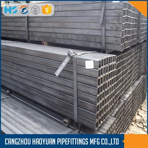 Q345B Black Rectangular Steel Pipe