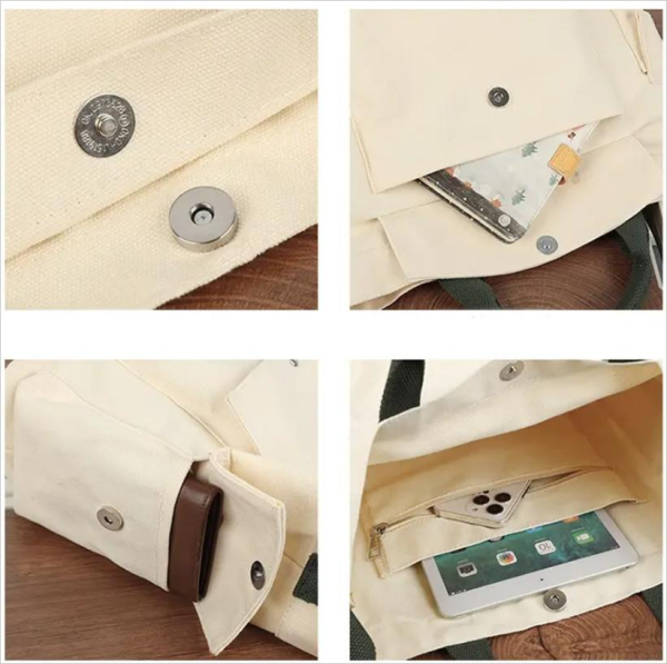 High quality women's fashion canvas bag