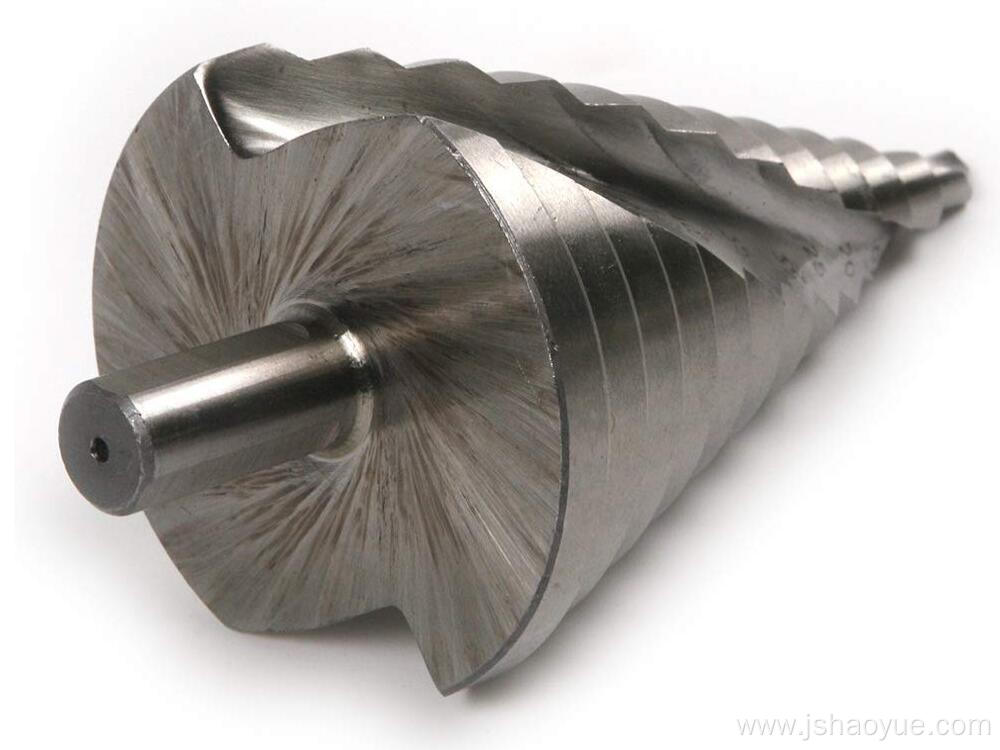 Metric Spiral Groove Step Drill Bit