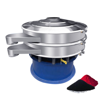 Food Grade Ultrasonic Cinnamon and Clove Powder Sieve 304 Rotary Screen