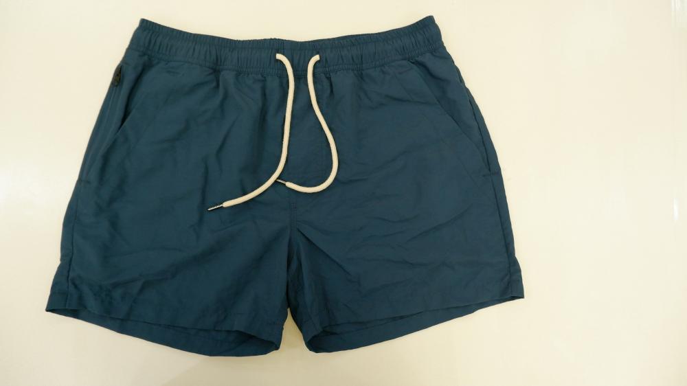 Dark blue men's beach shorts