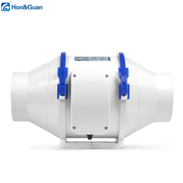 Hon&Guan GF 4 Inline Duct Fan - ABS Plastic, Easy Installation