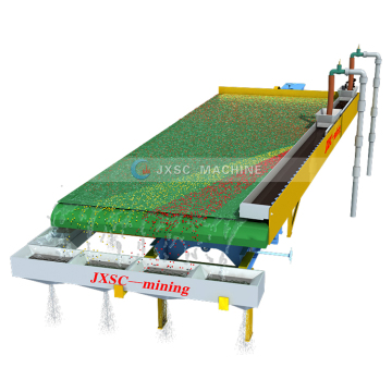 Size 0-2mm Chrome Ore Shaking Table with Specific Gravity Separation