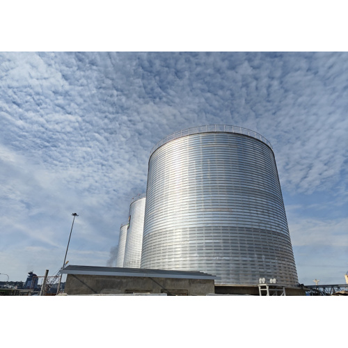 Automated cement storage and transportation silos
