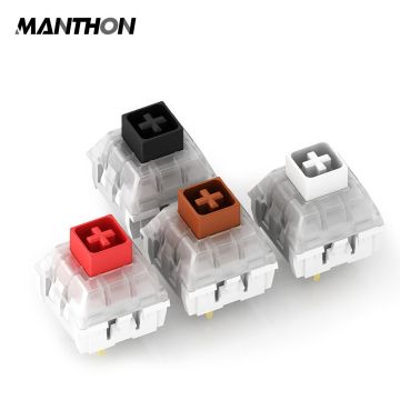 Kailh Box Switches：赤、黒、青、白-45g、50g、65g-メカニカルキーボード用の線形および触覚