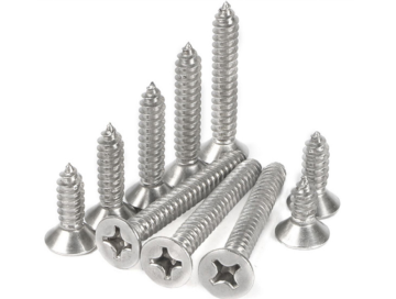 cross recessed CSK flat head self tapping screw