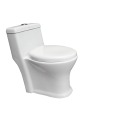 Economic Round Siphonic One Piece Ceramic Toilet