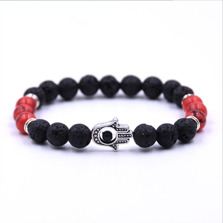 Evil eye Gemstone Crystal Bracelet