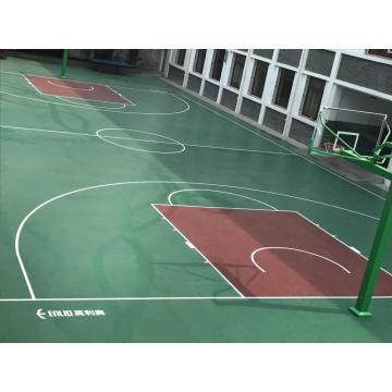 Lantai PVC Lapangan Olahraga Luar Ruangan Lantai Luar