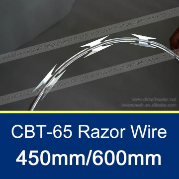 CBT-65 Razor Ribbon/33 Loops Razor Ribbon/CBT-60 Razor Ribbon