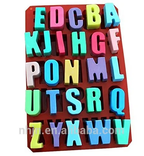 26 Letters Alphabet 0-9 Numbers Cake Cookies Cutters Shaper Fondant Mold
