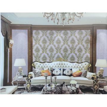 Bedroom PVC Designer Wallpaper 350g 1.06m