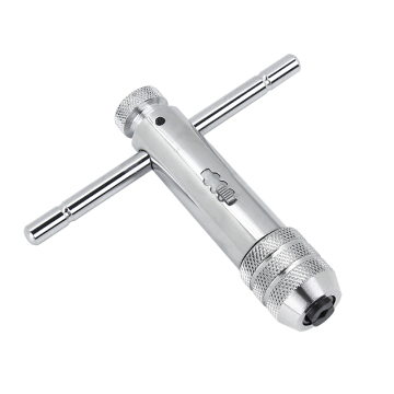 DIN Standard Tap Wrench with Ratchet (M3-M8, M5-M10, M12-M12)