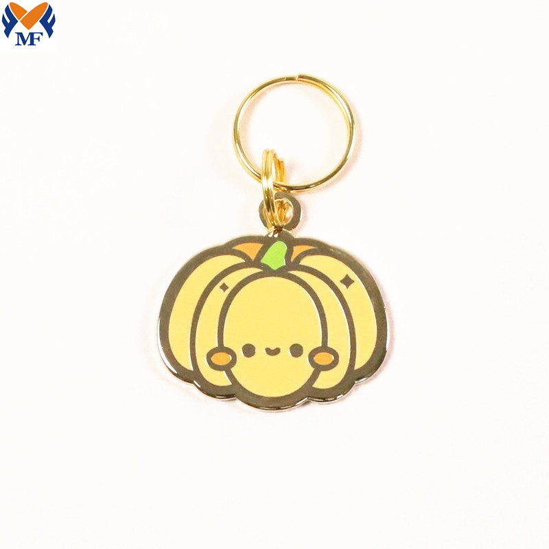 Cute Pumpkin Keychain Jpg